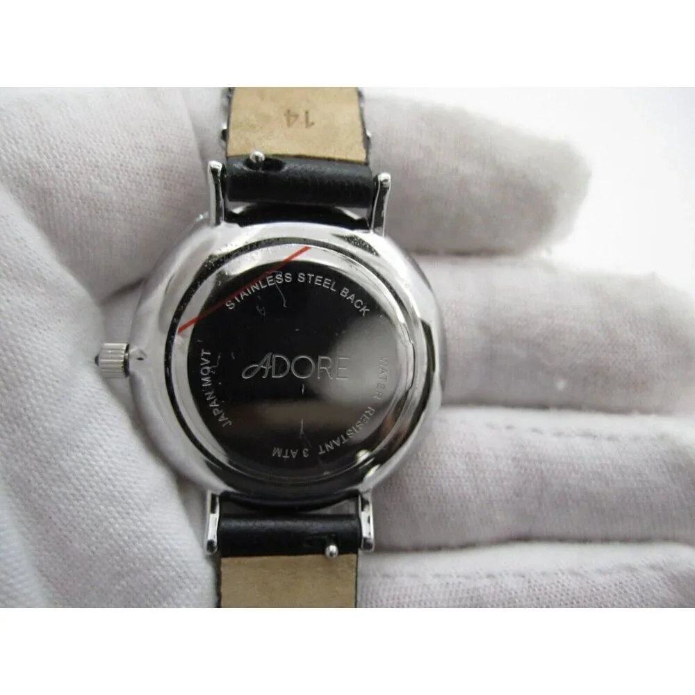 Women‎ Adore Quartz WR Analog 33mm Dial Causal Round Watch (G590)